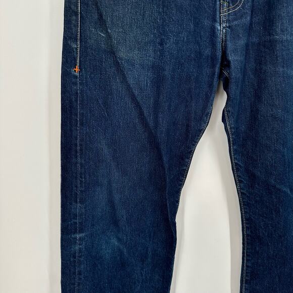 Imogene Willie Jeans Mens 33x32 Willie Straight Button Fly Selvedge Denim USA - Picture 11 of 16